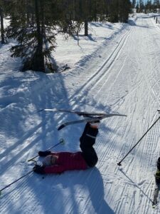 skitur med barn