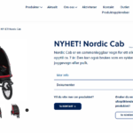 Nordic Cab pulk og sykkelvogn hos Hjelpemiddelspesialisten